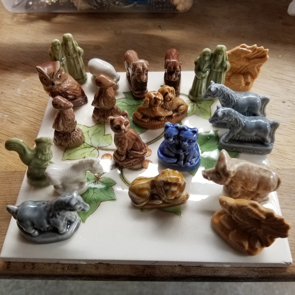 A lot of 20 vintage Wade England ceramic animal figurines - Picture 16 of 16
